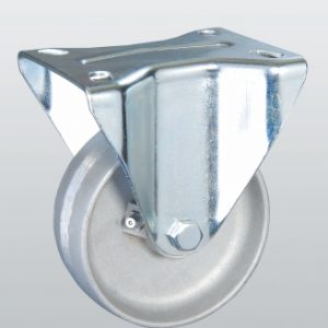 Колесо термостойкое из алюминия с неповоротной крепежной панелью 5407-TR-150-R